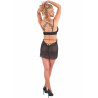 Livco Corsetti Fashion - Ensemble Babydoll + Thong Orana Oazza Noir